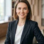Портрет уверенного бизнесмена для консультаций по финансовой грамотности на нейтральном студийном фоне